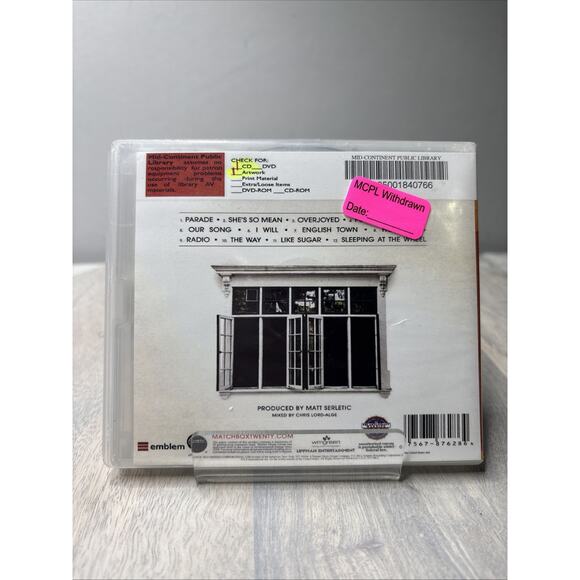 Matchbox Twenty – North (CD, 2012, Atlantic Records) - Picture 2 of 5